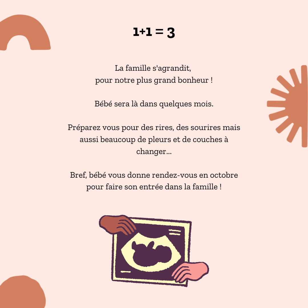 mail pour annoncer grossesse employeur